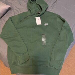 Brand new w/ tags - Nike Men's Forest Green Hoodie